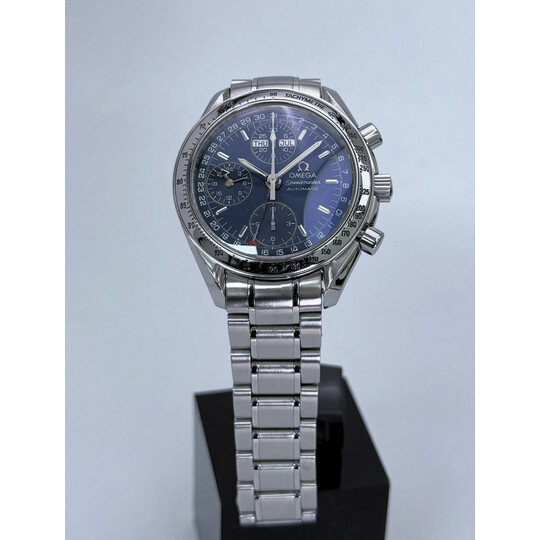 39mm • 1998 Omega Speedmaster MK40 Blue Dial Day-Date Automatic ref.175.0084